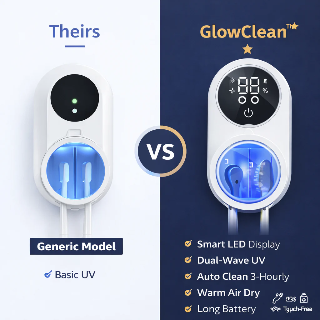 Toothbrush UV Cleaner